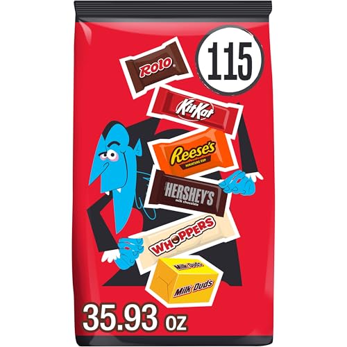 Hershey's Assorted Chocolate Halloween Candy Bulk Variety Pack 35.93 oz