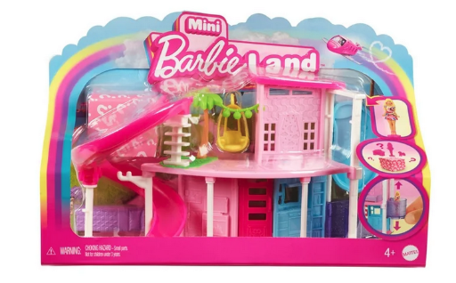 Barbie Mini BarbieLand Doll House Playsets with 1.5-inch Doll