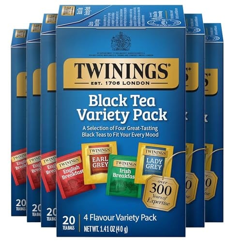 Twinings Variety Black Tea Bags 6-Pack 20-Count Deal