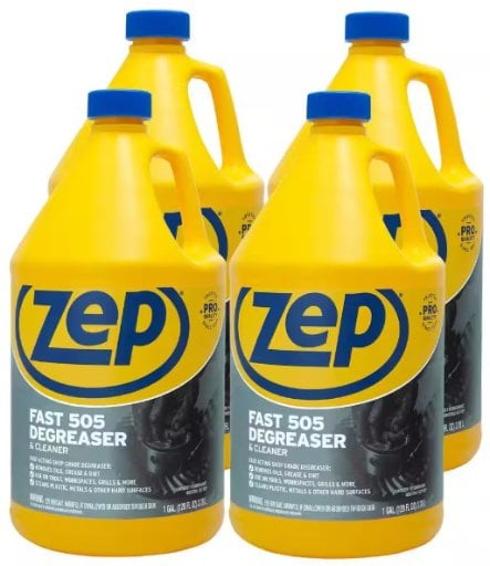 ZEP 1 Gal. Fast 505 Industrial Cleaner and Degreaser 4-Pack Deal