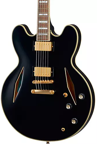 Epiphone Emily Wolfe Sheraton Stealth Semi-Hollow Electric Guitar Black Aged Gloss Deal