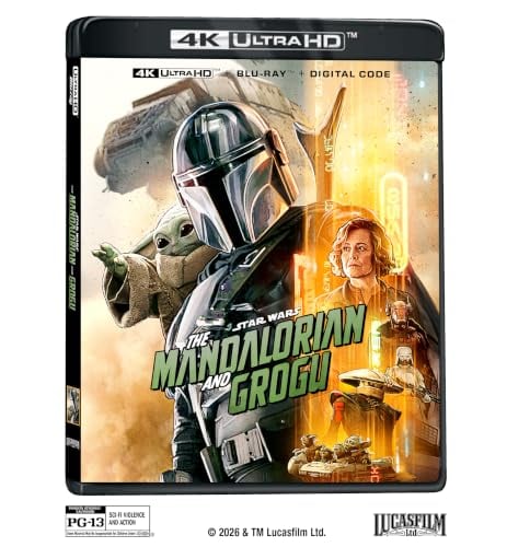 The Mandalorian And Grogu 4K UHD/BD Combo + Digital Deal