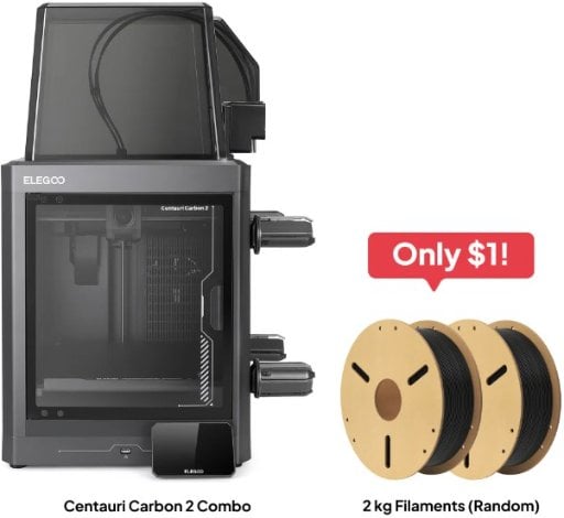 Centauri Carbon 2 Combo + 2 kg Filaments