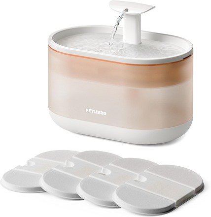 Petlibro Ultra Quiet Pet Water Fountain 71fl oz/2.1L + 4 Filters