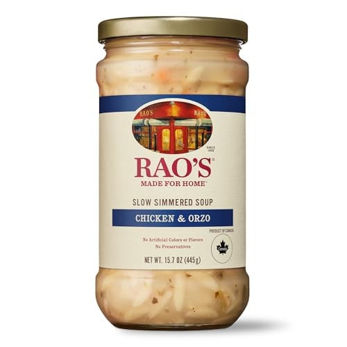 Rao's Homemade Slow Simmered Soup (Chicken Orzo) 6-Pack Deal