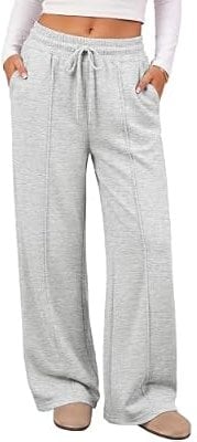 ATHMILE Women’s Wide Leg Fleece Sweatpants Deal