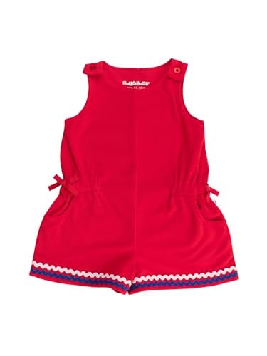 Girls Terry Cover-Up Romper