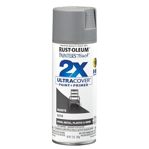 6-Pack 12-Oz Rust-Oleum Painter's Touch 2X Ultra Cover Spray Paint (Satin Granite)
