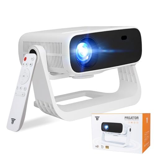 Wielio Smart Projector with WiFi and Bluetooth & Built in 1000+ Apps Deal