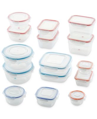 30-Piece Lock n Lock Easy Essentials Color Mates Storage Container Set Deal