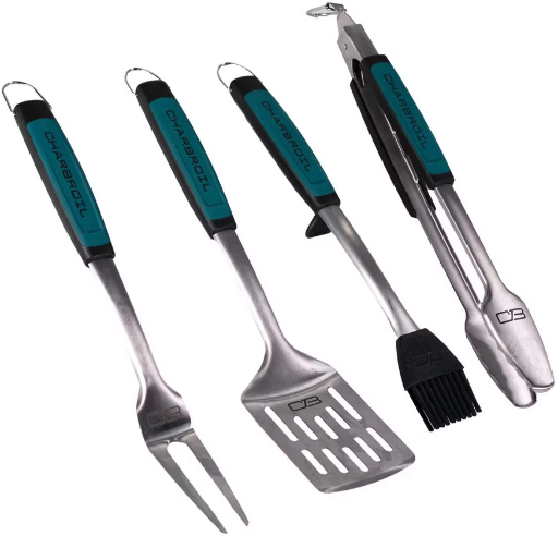 Char-Broil Comfort Grip Heat Resistance Grill Cookware Set 4-Piece