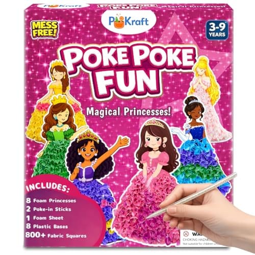Magical Princess Poke-in Art Kit with Gift Bag Deal