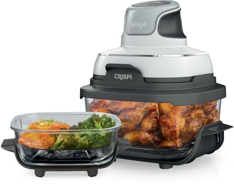Ninja Crispi 3-in-1 Portable Glass Air Fryer Cooking System 4-Qt