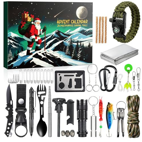 Survival Kit Advent Calendar 24-Day