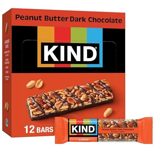 KIND Bars 12-Pack (Peanut Butter Dark Chocolate) Deal