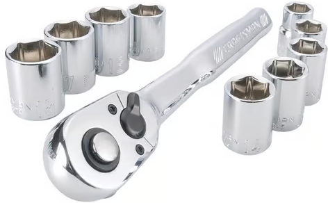 Craftsman 10-Piece Assorted X 3/8 in. drive Metric 6 Point Standard Socket Deal