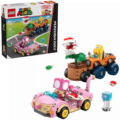 LEGO Super Mario: Mario Kart – Piranha Plant Power-Up Pursuit 72044, 588 Pcs.