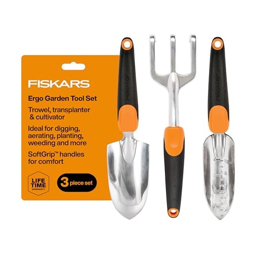 Fiskars Cast-Aluminum Ergo Trowel