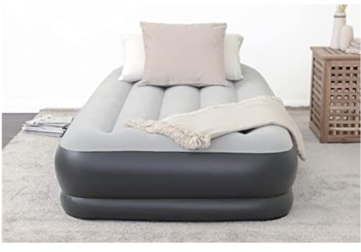 SleepLux Twin Air Mattress with Pump & USB Charger Deal
