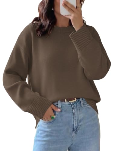 Cozy Relaxed Fit Knit Sweaters WSW9588 Deal