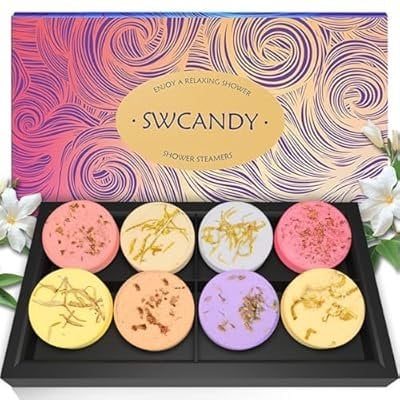 SWCANDY Shower Steamers Aromatherapy 8 Pack