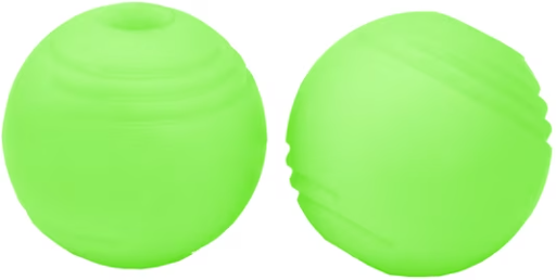 Chew King By Mammoth Dog Toy 3 Inch Durable Rubber Fetch Glow Balls (Large, 2-Pack) Deal