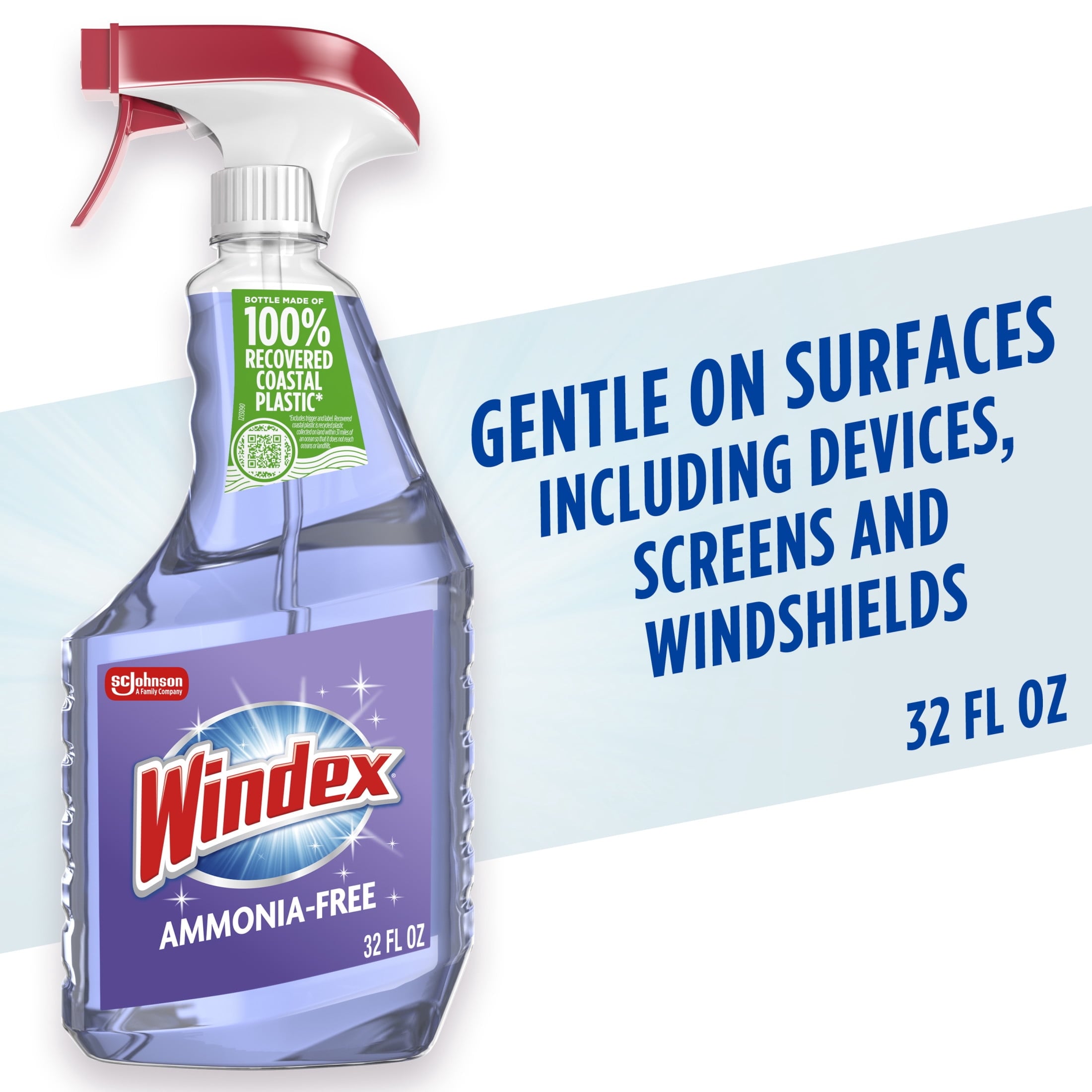 Windex Ammonia-Free Glass Cleaner Crystal Rain Scent 32 fl oz Deal