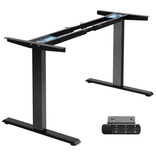 TOPSKY Dual Motor Electric Adjustable Standing Desk Frame for up to 70.8"x31.5" Table Tops