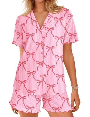 Ekouaer Button Up Pajamas Set Deal