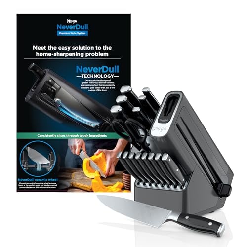 Ninja NeverDull 17-Pc Knife Block Set Deal