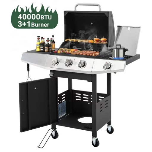 Enyopro 40,000 BTU 3-Burner Propane Gas Grill