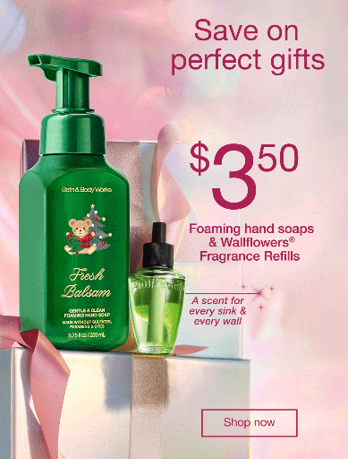 Bath & Body Works Foaming Hand Soap Sale Deal