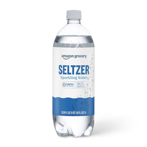 Amazon Grocery Seltzer Sparkling Water 1-Liter