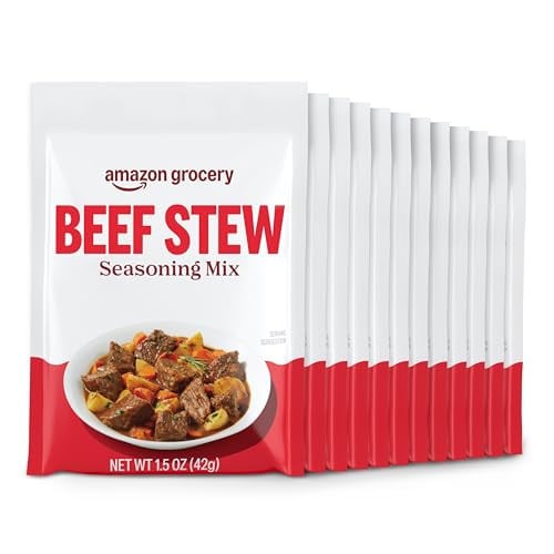 Amazon Grocery Beef Stew Seasoning Mix 13.8 Oz 12-Count