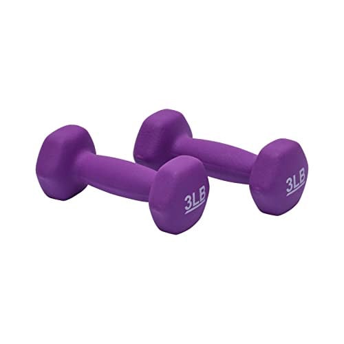 AmazonBasics 10-Pound Neoprene Dumbbells Deal