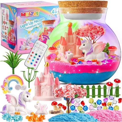 Light-Up Unicorn Terrarium Kit