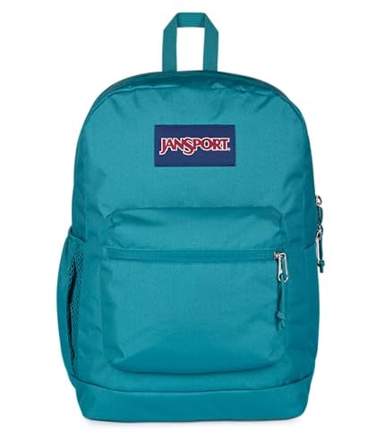 JanSport 26L Cross Town Plus 15" Laptop Backpack (Emerald Pool)