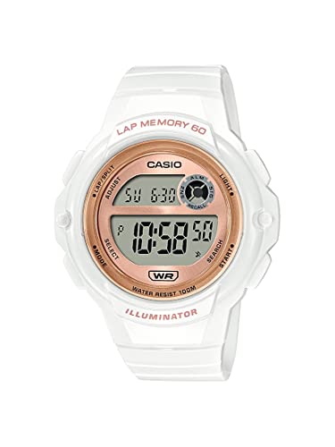 Casio Illuminator Lap Memory 60 5-Year Battery Women's Digital Sports Watch