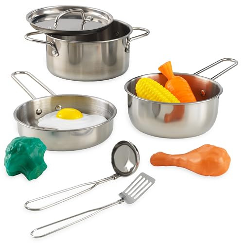 KidKraft Deluxe 11-Piece Cookware Toy Set
