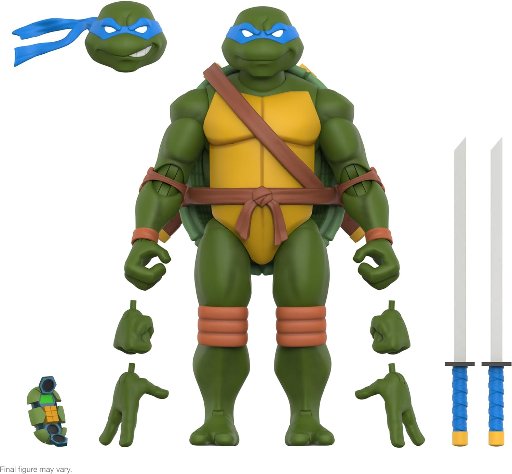 Super7 ULTIMATES! Teenage Mutant Ninja Turtles Leonardo 7" Action Figure