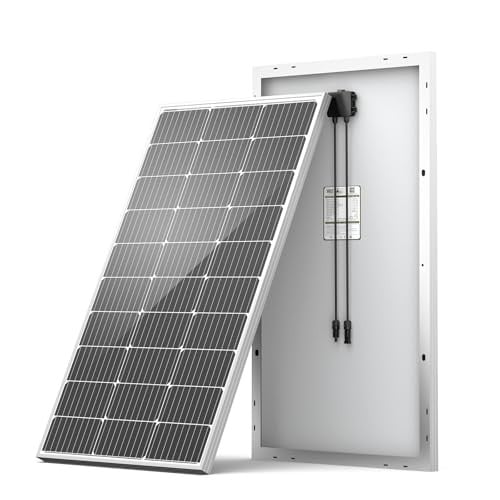 HQST 100W 12V Monocrystalline Solar Panel Deal