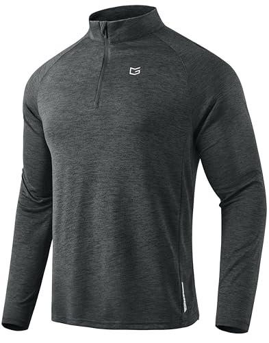 G Gradual Men's Long-Sleeve Quarter-Zip Running Shirt