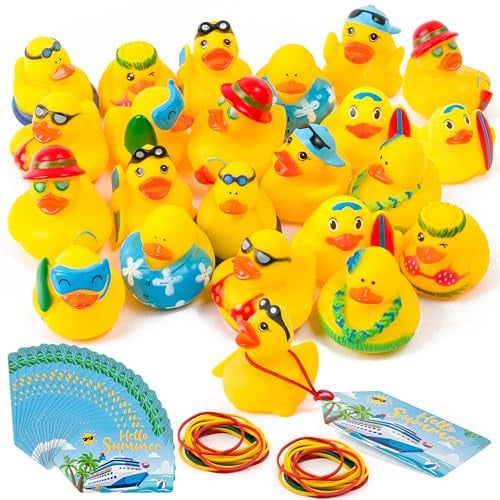 Summer Beach Rubber Ducks 20-Pack Deal