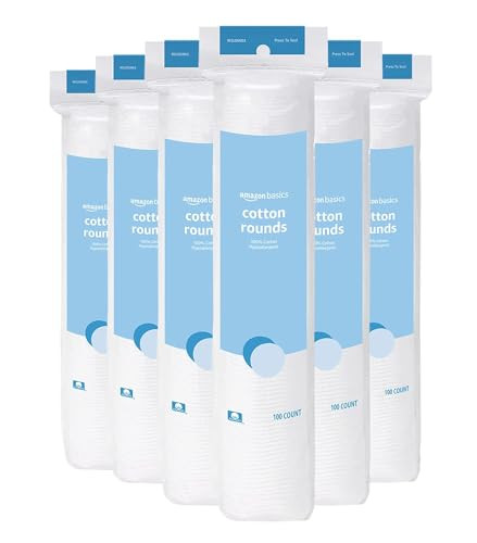 Amazon Basics Cotton Rounds, 600 Count