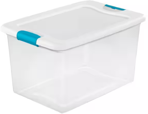 Sterilite 64 Qt Clear Latching Storage Box