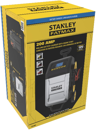 Stanley FATMAX 12V 40 Amp Rolling Battery Charger Deal