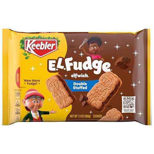 Keebler Fudge Double Stuffed Elfwich Cookies