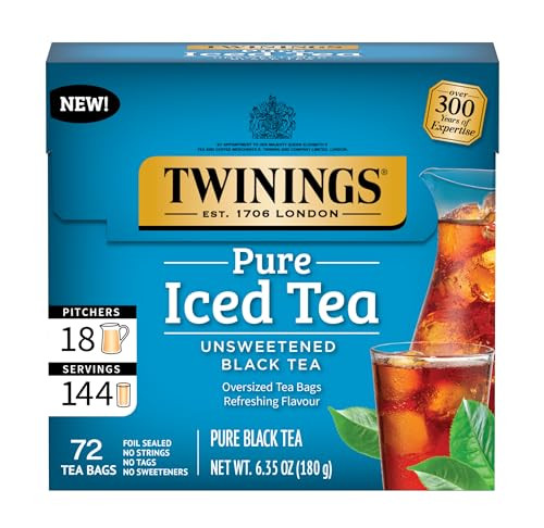 Twinings NEW Black Iced Tea 5 x 72-Count