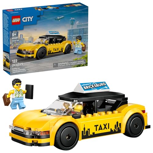 LEGO City: Traffic - Yellow Taxi (60487, 122-Piece) Deal