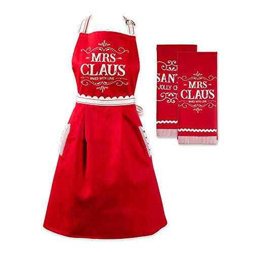 3-Piece Apron/Dishtowel Set